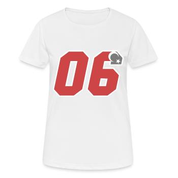 Ankara - Frauen T-Shirt atmungsaktiv - Weiß - Vorne - AI Model Female 172 dark (172cm)