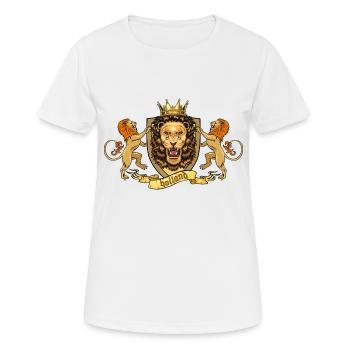 hup Holland hup Niederlande - Frauen T-Shirt atmungsaktiv - Weiß - Vorne - AI Model Female 172 dark (172cm)