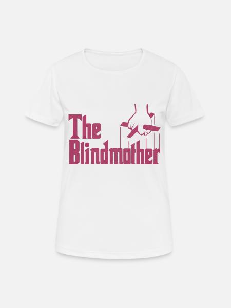 The Blind Mother - Women's Breathable T-Shirt - white