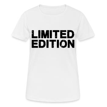 Limited Edition - Women's Breathable T-Shirt - white - Front - AI Model Female 172 dark (172cm)