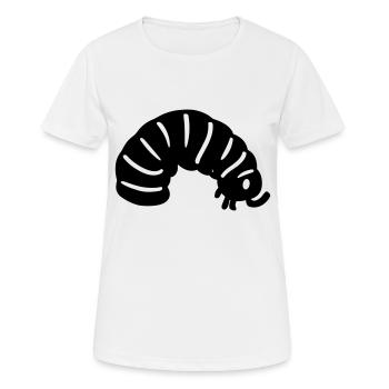 caterpillar - Women's Breathable T-Shirt - white - Front - AI Model Female 172 dark (172cm)