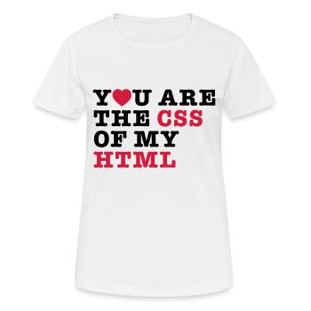 you are the css of my html - Women's Breathable T-Shirt - white - Front - AI Model Female 172 dark (172cm)