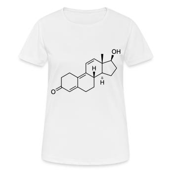 Trenbolone - T-shirt respirant Femme - blanc - Devant - AI Model Female 172 dark (172cm)