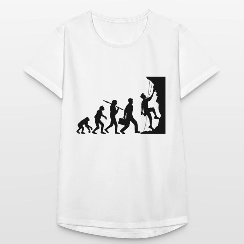 évolution évolution née raide paroi monte T-shirt respirant Femme