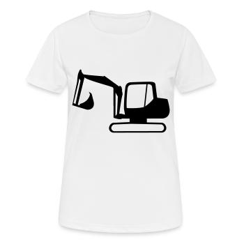 Pelle - T-shirt respirant Femme - blanc - Devant - AI Model Female 172 dark (172cm)
