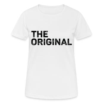 Father Son Partnerlook The Original The Remix - Women's Breathable T-Shirt - white - Front - AI Model Female 172 dark (172cm)
