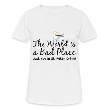 St. Peter Ording - Women's Breathable T-Shirt - white - Front - AI Model Female 172 dark (172cm)