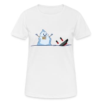 Kawaii Free Hugs - Titanic Remembrance Day - Women's Breathable T-Shirt - white - Front - AI Model Female 172 dark (172cm)