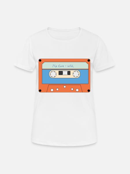Music cassette - Women's Breathable T-Shirt - white