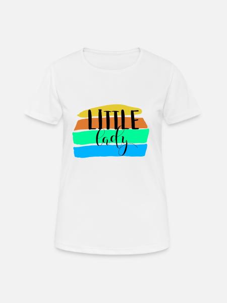 Little Lady - Women's Breathable T-Shirt - white