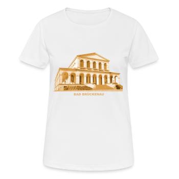 Bad Brückenau Heilbad Unterfranken Bayern - T-shirt respirant Femme - blanc - Devant - AI Model Female 172 dark (172cm)