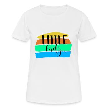 Little Lady - Women's Breathable T-Shirt - white - Front - AI Model Female 172 dark (172cm)