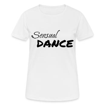 Dancing Dance Music - Women's Breathable T-Shirt - white - Front - AI Model Female 172 dark (172cm)