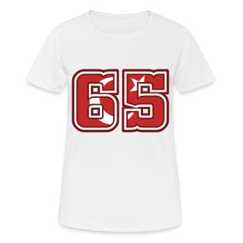 Fourgon - T-shirt respirant Femme - blanc - Devant - AI Model Female 172 dark (172cm)
