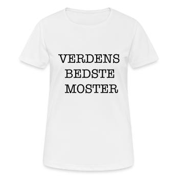 tante - T-shirt respirant Femme - blanc - Devant - AI Model Female 172 dark (172cm)