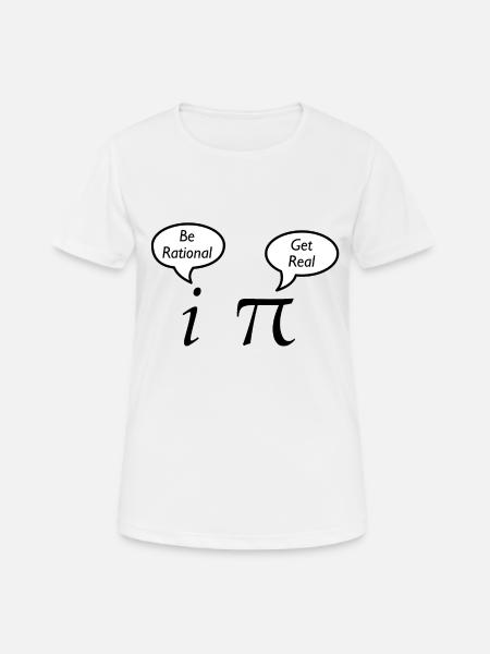 mathe pie witz spaß mathematik physik lehrer witze - Frauen T-Shirt atmungsaktiv - Weiß