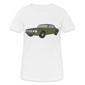 70s XJ Series 2 Juniper Green - Women's Breathable T-Shirt - white - Front - AI Model Female 172 dark (172cm)