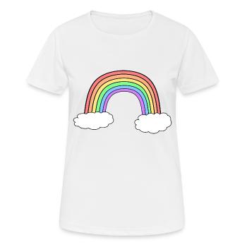 Lighter than the rainbow - Women's Breathable T-Shirt - white - Front - AI Model Female 172 dark (172cm)