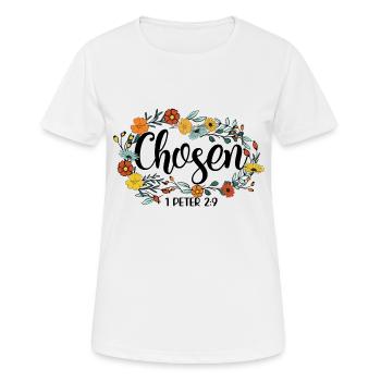 Église Religion Catholique Catholique Jésus-Christ - T-shirt respirant Femme - blanc - Devant - AI Model Female 172 dark (172cm)