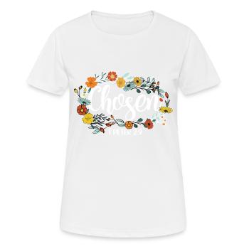 Église Religion Catholique Catholique Jésus-Christ - T-shirt respirant Femme - blanc - Devant - AI Model Female 172 dark (172cm)