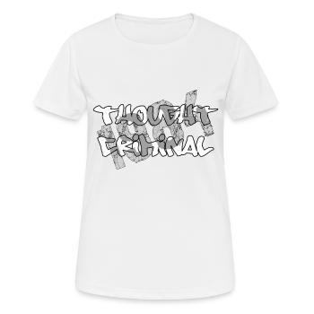 Pensée criminelle - 1984 - T-shirt respirant Femme - blanc - Devant - AI Model Female 172 dark (172cm)