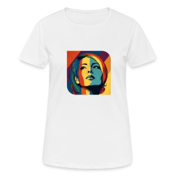 Pride Personified - Women's Breathable T-Shirt - white - Front - AI Model Female 172 dark (172cm)