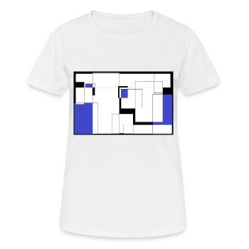 Phoenix - T-shirt respirant Femme - blanc - Devant - AI Model Female 172 dark (172cm)
