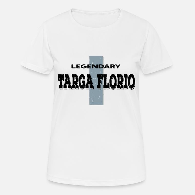 Legendary Targa Florio - Women's Breathable T-Shirt - white
