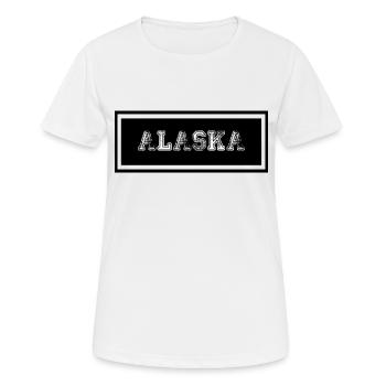 Alaska - T-shirt respirant Femme - blanc - Devant - AI Model Female 172 dark (172cm)