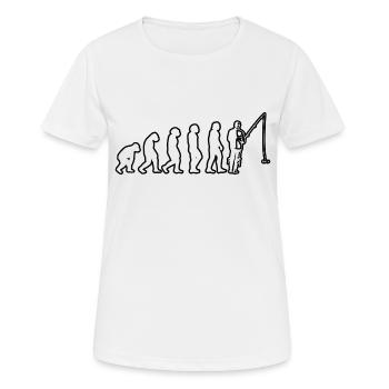 Fishing Fishing Fishing Hooks Fishing Fishing - Women's Breathable T-Shirt - white - Front - AI Model Female 172 dark (172cm)