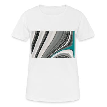 un ending skyline - T-shirt respirant Femme - blanc - Devant - AI Model Female 172 dark (172cm)