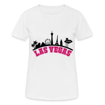 Horizon de Las Vegas - T-shirt respirant Femme - blanc - Devant - AI Model Female 172 dark (172cm)