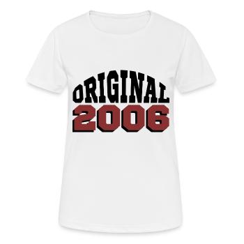 Original 2006 - T-shirt respirant Femme - blanc - Devant - AI Model Female 172 dark (172cm)