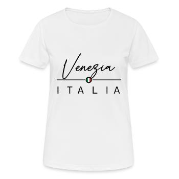 Italie - Venise - Venise - Italien - Italie - T-shirt respirant Femme - blanc - Devant - AI Model Female 172 dark (172cm)