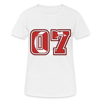 Antalya - T-shirt respirant Femme - blanc - Devant - AI Model Female 172 dark (172cm)