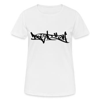Destroy - Women's Breathable T-Shirt - white - Front - AI Model Female 172 dark (172cm)