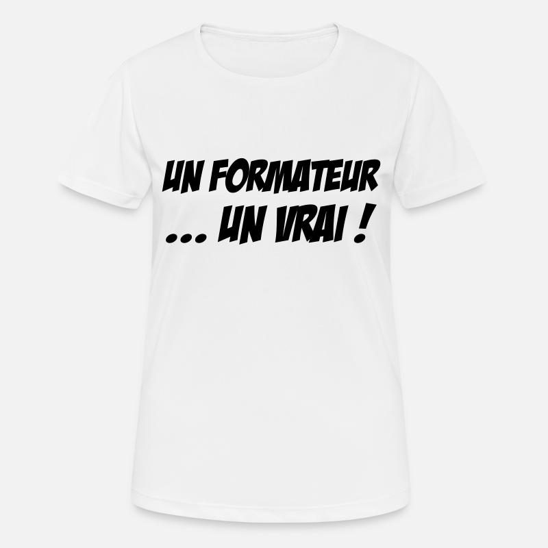 Formateur / Formatrice / Formation / Education - Women's Breathable T-Shirt - white