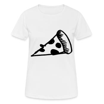 Pizza Delicious Love - Women's Breathable T-Shirt - white - Front - AI Model Female 172 dark (172cm)