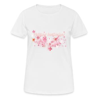 Prüfung bestanden! - Frauen T-Shirt atmungsaktiv - Weiß - Vorne - AI Model Female 172 dark (172cm)