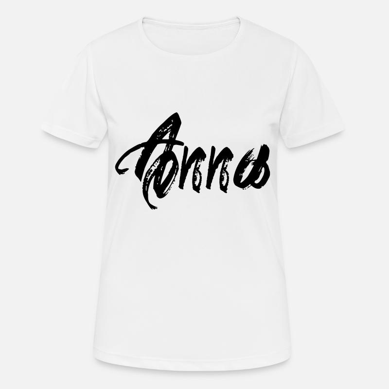 Anna - Women's Breathable T-Shirt - white