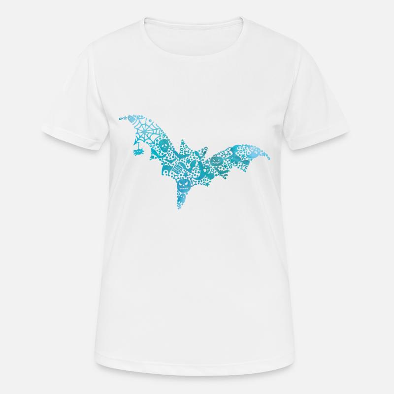bat - Women's Breathable T-Shirt - white