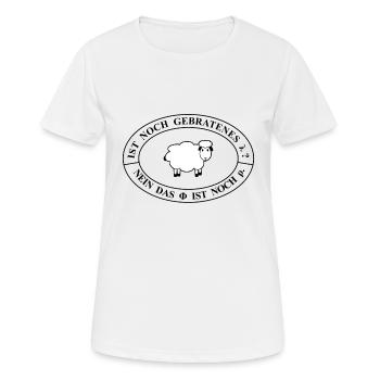 Lustiger Spruch - Physik - Mathe - Chemie - Frauen T-Shirt atmungsaktiv - Weiß - Vorne - AI Model Female 172 dark (172cm)