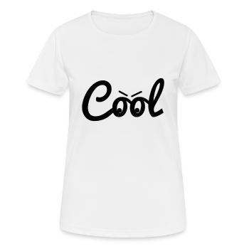 Cool Cool - T-shirt respirant Femme - blanc - Devant - AI Model Female 172 dark (172cm)
