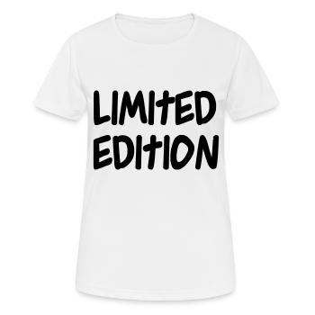 limited edition - T-shirt respirant Femme - blanc - Devant - AI Model Female 172 dark (172cm)