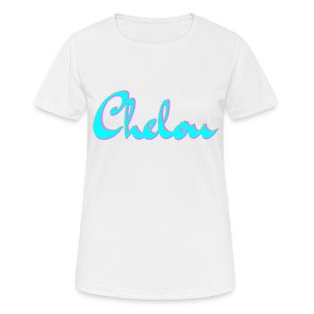 Chelou 3 - Women's Breathable T-Shirt - white - Front - AI Model Female 172 dark (172cm)
