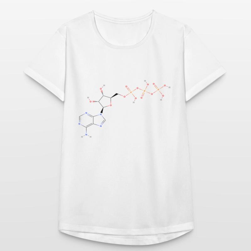 Adenosine triphosphate Molecule - Colored Structur Women's Breathable T-Shirt