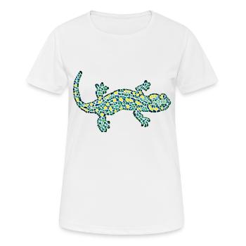 Reptile - T-shirt respirant Femme - blanc - Devant - AI Model Female 172 dark (172cm)