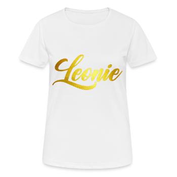Léonie - T-shirt respirant Femme - blanc - Devant - AI Model Female 172 dark (172cm)
