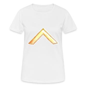 Juwel (sehr) ehrwürdiger Meister - Hervé H. LECOQ - Frauen T-Shirt atmungsaktiv - Weiß - Vorne - AI Model Female 172 dark (172cm)