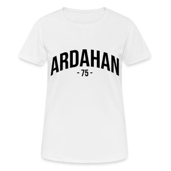 Ardahan 75 Turquie Turquie Turquie Cadeau Ardahanli TR - T-shirt respirant Femme - blanc - Devant - AI Model Female 172 dark (172cm)